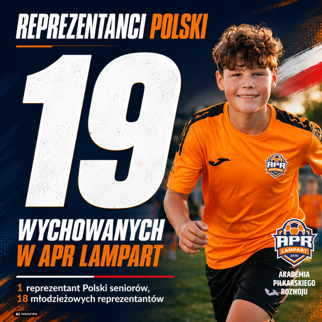 19 reprezentantów Polski wychowanych w APR Lampart