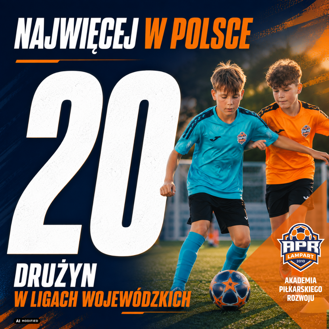 20 drużyn APR Lampart w ligach wojewódzkich