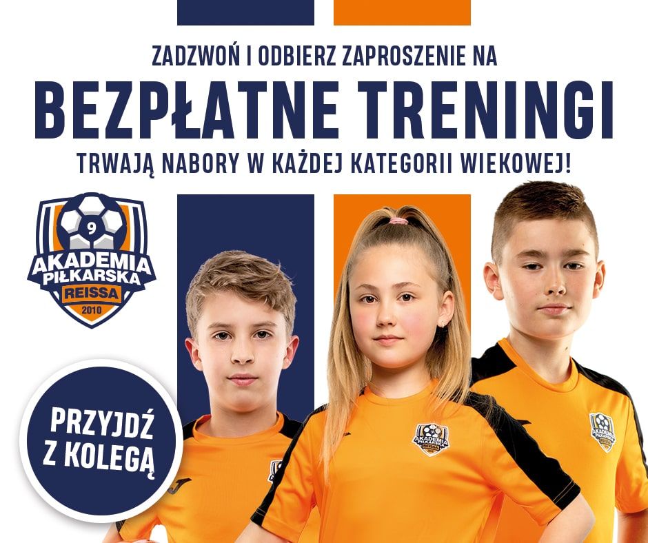 Startują nabory w Akademii Piłkarskiej Reissa w każdej kategorii wiekowej!