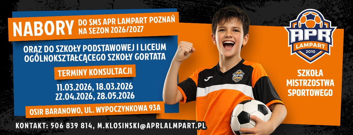 Nabory SMS APR Lampart Poznań