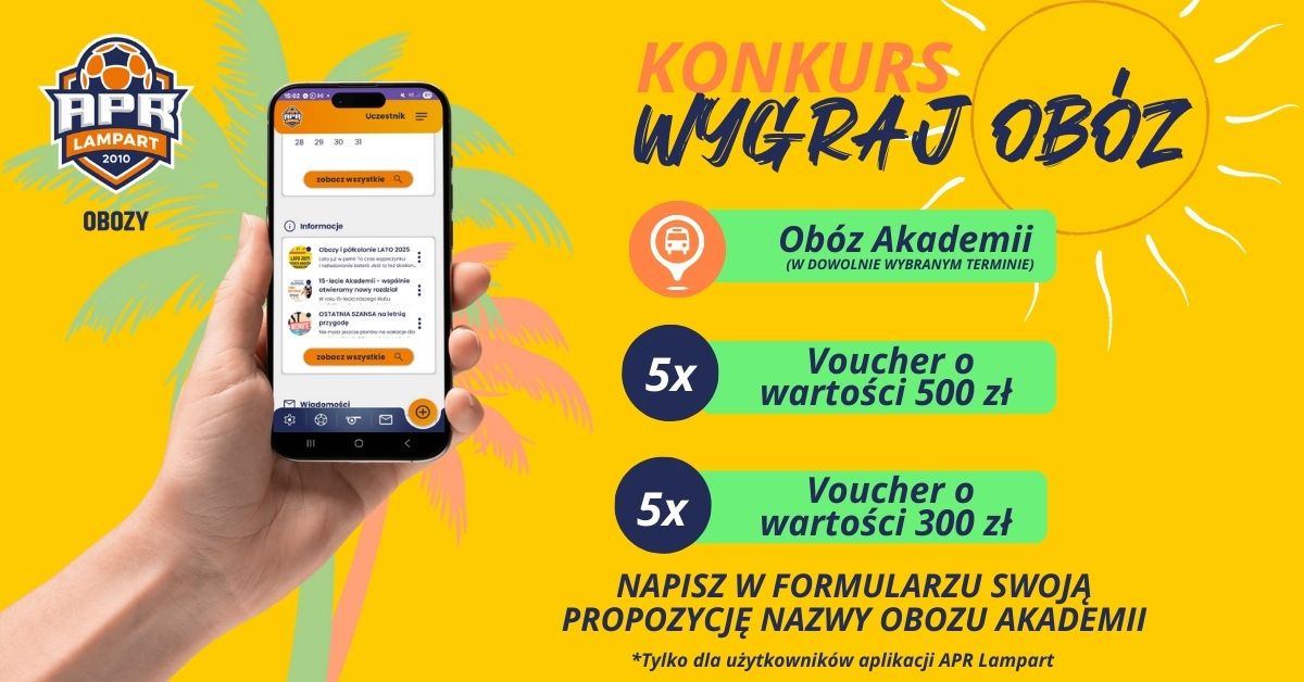 Wygraj obóz Akademii - konkurs