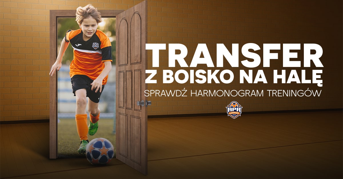 transfer z boiska na halę APR lampart